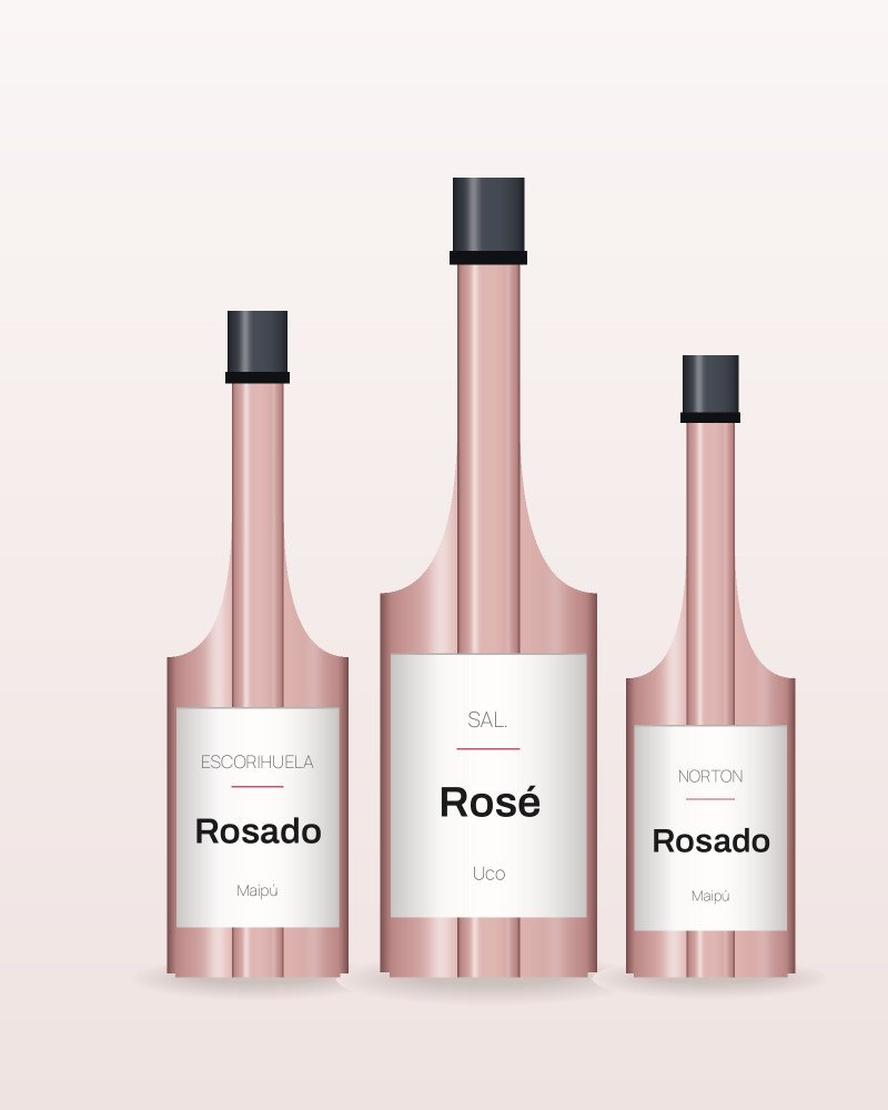 Vinos rosados